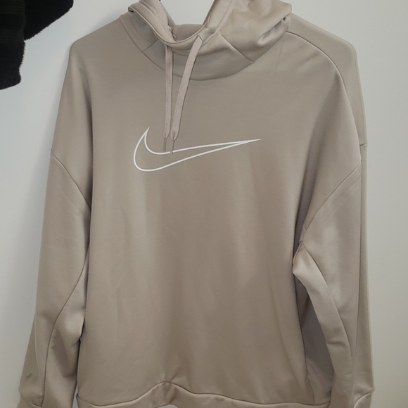 Cream Nike Hoodie - Picture 1 of 3